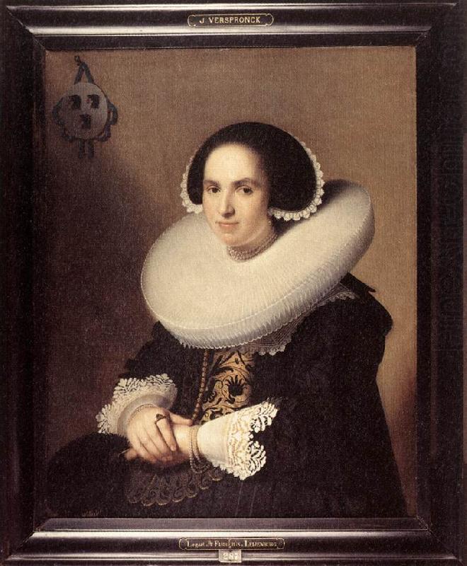 VERSPRONCK, Jan Cornelisz Portrait of Willemina van Braeckel er china oil painting image